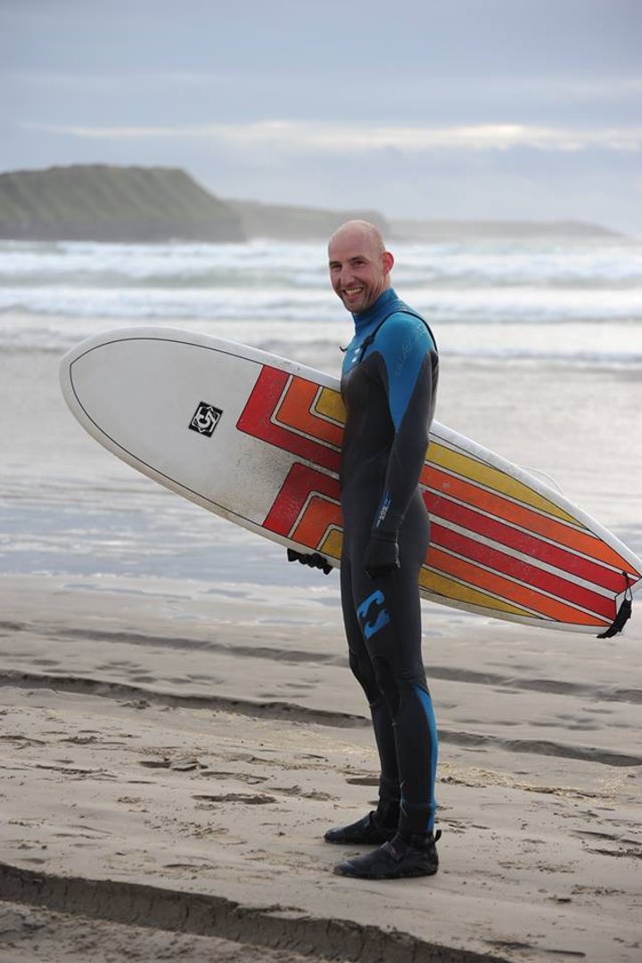 Surfování na západě Irska