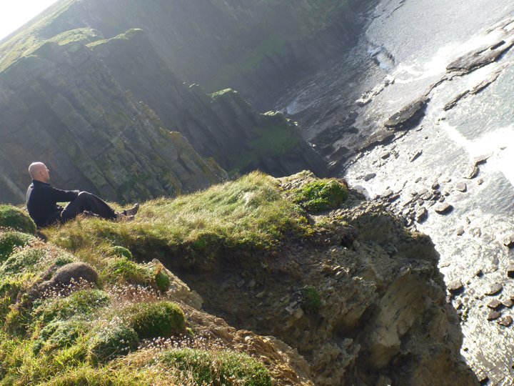 Cliffs of Moher při cestě z Doolinu